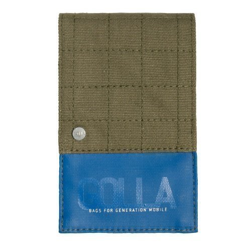 GOLLA Mobile SARAJEVO Universal Wallet style (115x75x12 mm) Army Green / Blue EOL