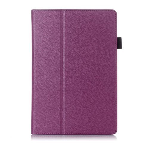 Gaarder Lenovo Ideatab A10-70 Leather Stand Case Purple