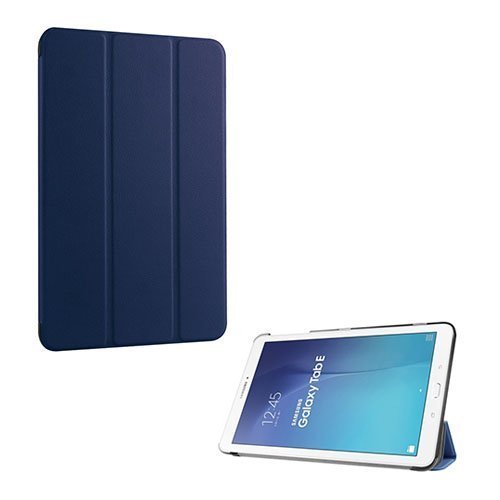 Gaarder Lines Samsung Galaxy Tab E 9.6 Nahkakotelo Standillä Tummansininen