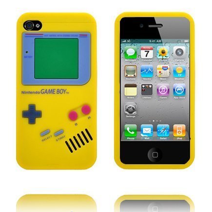 Game Boy Keltainen Iphone 4s Silikonikuori