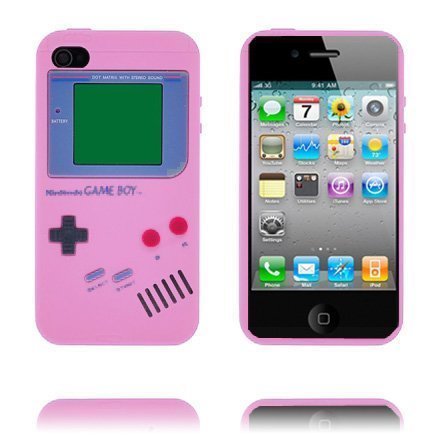 Game Boy Pinkki Iphone 4 Suojakuori