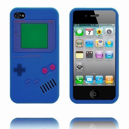 Game Boy Sininen Iphone 4s Silikonikuori