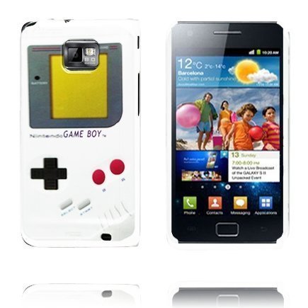 Game Boy Suojakuori Valkoinen Samsung Galaxy S2 Suojakuori