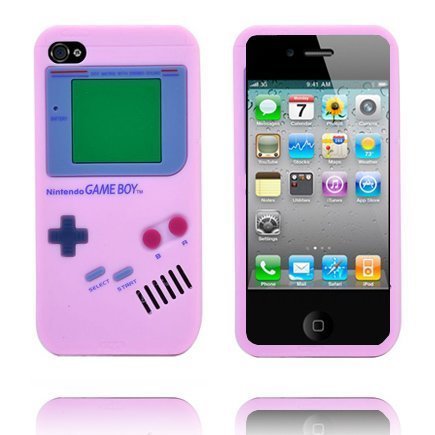 Game Boy Vaaleanpunainen Iphone 4s Suojakuori