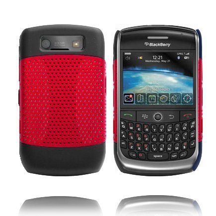 Gamma Shield Punainen Blackberry Curve 8900 / 9300 Suojakuori