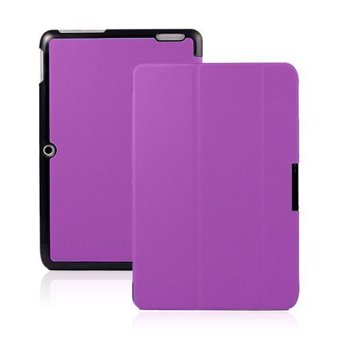 Garff Acer Iconia Tab 10 Taittuva Nahkakotelo Violetti