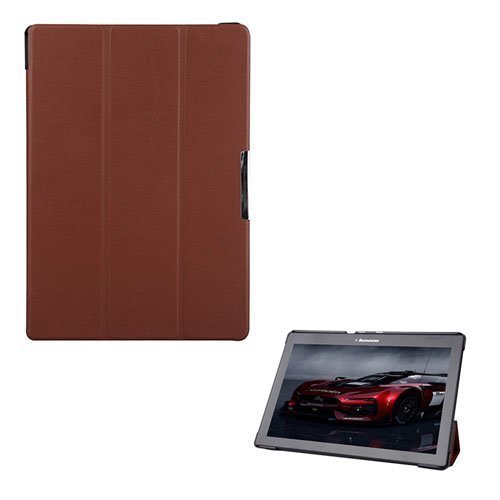 Garff Lenovo Tab 2 A10-70 Leather Case With Stand Brown