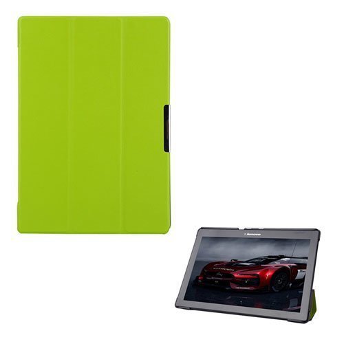 Garff Lenovo Tab 2 A10-70 Leather Case With Stand Green