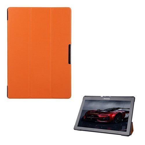 Garff Lenovo Tab 2 A10-70 Leather Case With Stand Orange