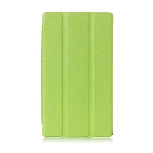 Garff Lenovo Tab 2 A7-10 Smart Fold Leather Case With Stand Green