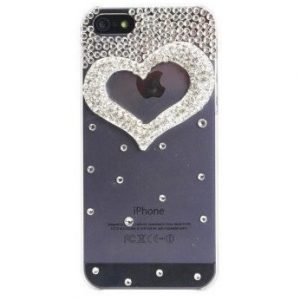 Gear by Carl Douglas Heart Case for iPhone5 Transparent Silver