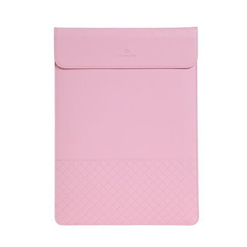 Gearmax Kirjekuori Tyylinen Pussi 15.4” Apple Macbook Kannettavalle Pinkki