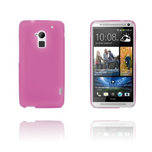 Gelcase Kuuma Pinkki Htc One Max Suojakuori