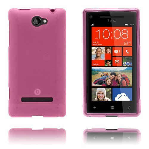 Gelcase Pinkki Htc 8s Suojakuori