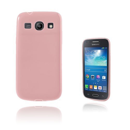 Gelcase Pinkki Samsung Galaxy Core Plus Kuori