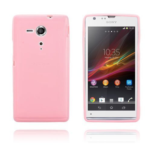 Gelcase Pinkki Sony Xperia Sp Suojakuori