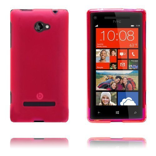 Gelcase Punainen Htc 8s Suojakuori