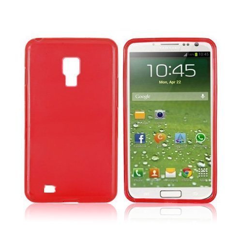 Gelcase Punainen Samsung Galaxy S4 Suojakuori