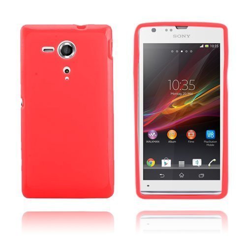 Gelcase Punainen Sony Xperia Sp Suojakuori