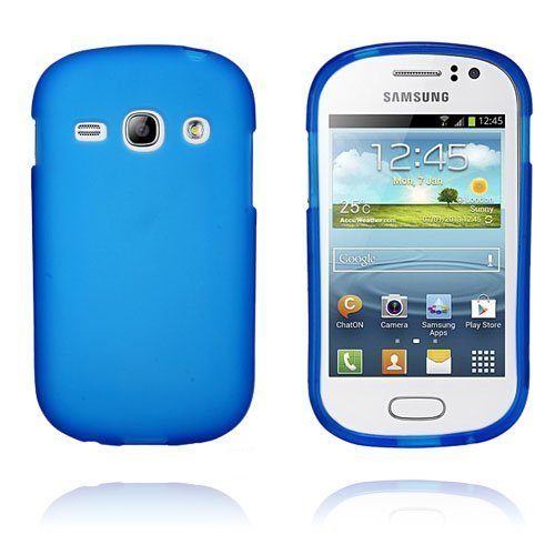 Gelcase Sininen Samsung Galaxy Fame Suojakuori