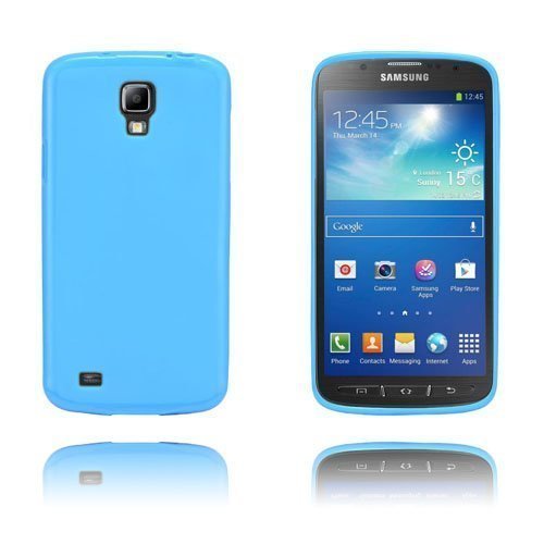 Gelcase Sininen Samsung Galaxy S4 Active Suojakuori