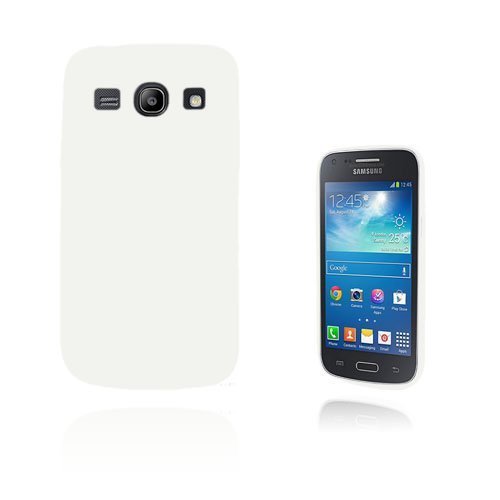 Gelcase Valkoinen Samsung Galaxy Core Plus Kuori