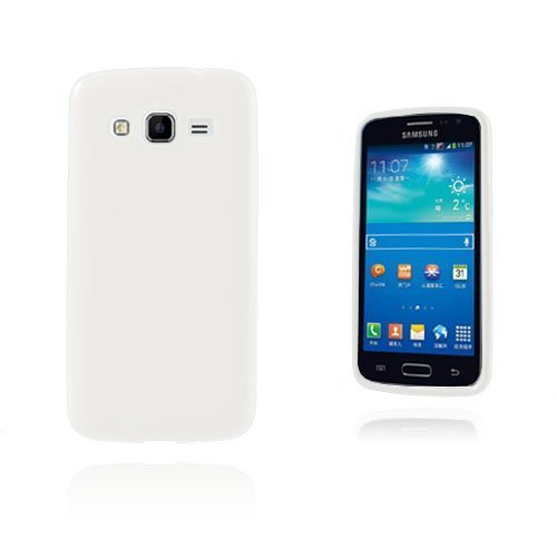 Gelcase Valkoinen Samsung Galaxy Win Pro Suojakuori