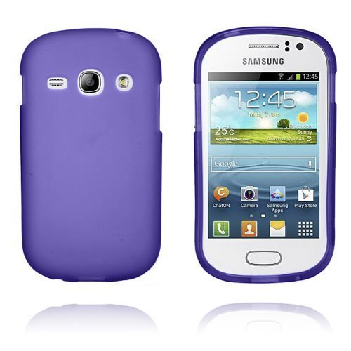Gelcase Violetti Samsung Galaxy Fame Suojakuori