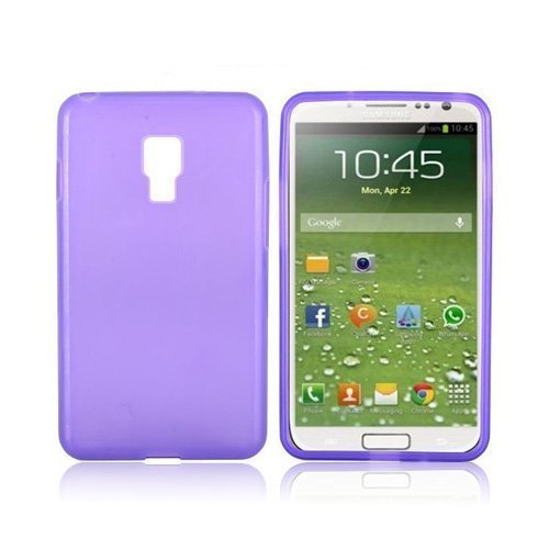 Gelcase Violetti Samsung Galaxy S4 Suojakuori