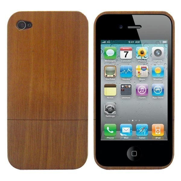 Genuine Wood No.2 Iphone 4 / 4s Suojakuori