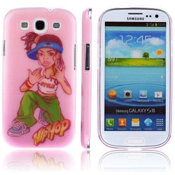 Girl Street Funk Whatsup Style Samsung Galaxy S3 Suojakuori