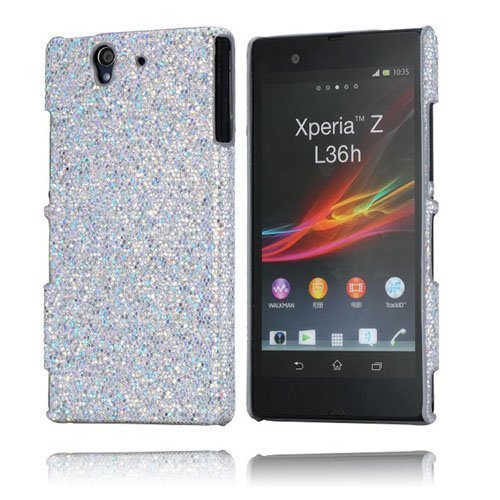 Glitter Hopea Sony Xperia Z Suojakuori