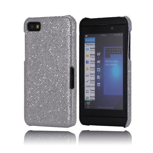 Glitter Hopeinen Blackberry Z10 Kotelo