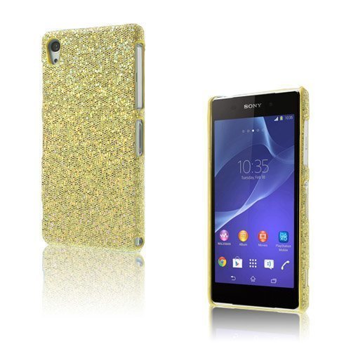 Glitter Kulta Sony Xperia Z2 Suojakuori