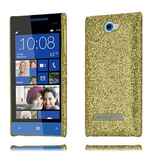 Glitter Kultainen Htc 8s Suojakuori