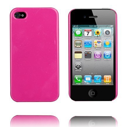 Glitter Kuuma Pinkki Iphone 4 / Iphone 4s Suojakuori