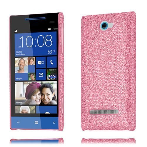 Glitter Pinkki Htc 8s Suojakuori