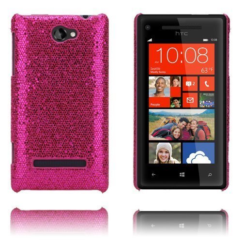 Glitter Pinkki Htc 8s Suojakuori