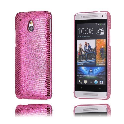 Glitter Pinkki Htc One Mini Suojakuori