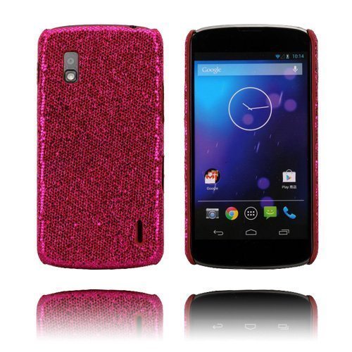 Glitter Pinkki Lg Google Nexus 4 Suojakuori