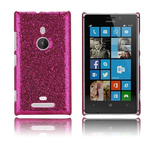 Glitter Pinkki Nokia Lumia 925 Suojakuori