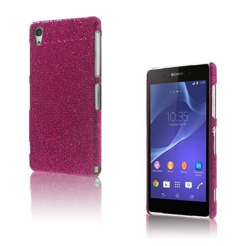 Glitter Pinkki Sony Xperia Z2 Suojakuori