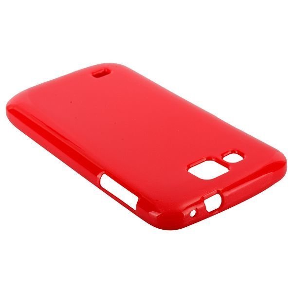 Glitter Shell Punainen Samsung Galaxy Premier Silikonikuori