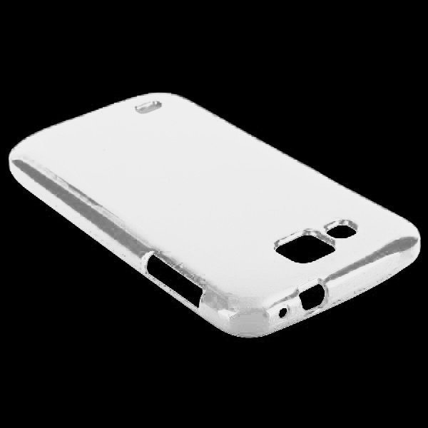 Glitter Shell Valkoinen Samsung Galaxy Premier Silikonikuori