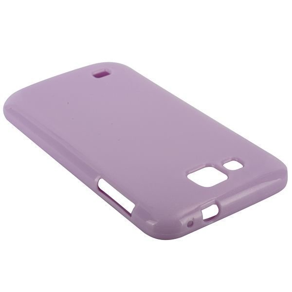 Glitter Shell Violetti Samsung Galaxy Premier Silikonikuori