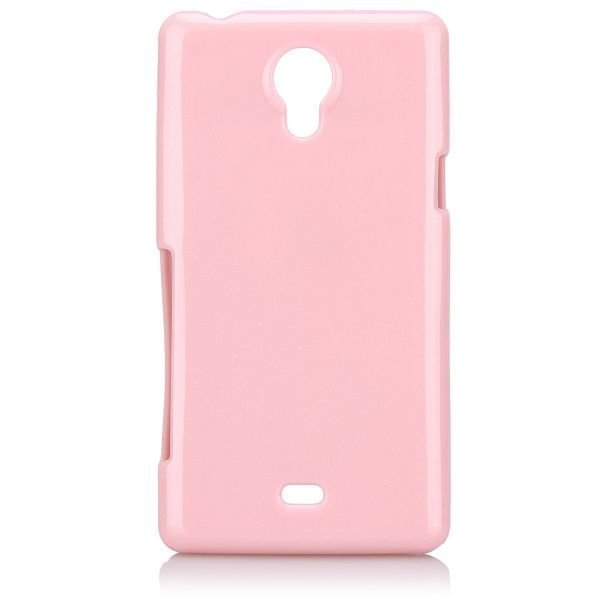 Glitter Vaaleanpunainen Sony Xperia T Suojakuori