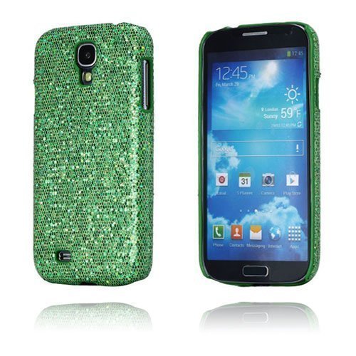 Glitter Vihreä Samsung Galaxy S4 Suojakuori