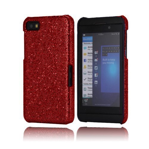 Glitter Viininpunainen Blackberry Z10 Kotelo