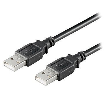 Goobay USB 2.0 A / A Kaapeli 3m Musta