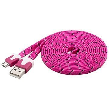 Goobay USB 2.0 / MicroUSB Kaapeli Pinkki